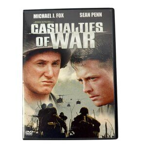 Casualties Of War Michael J Fox Sean Penn Columbia Pictures DVD Released Edition